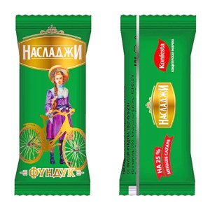 Конфеты Насладжи в новогоднем наборе с батончиком Sprint