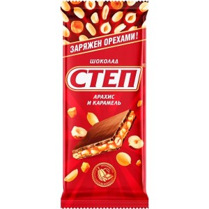 Шоколад Степ в новогоднем наборе c леденцом на палочке