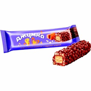 Вафли Джумка в новогоднем наборе с ароматной халвой
